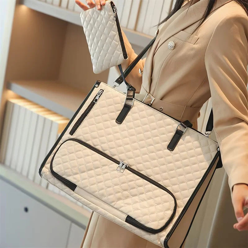 Smart Tote: Laptop + Lunch Bag in One