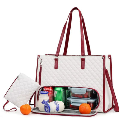 Smart Tote: Laptop + Lunch Bag in One