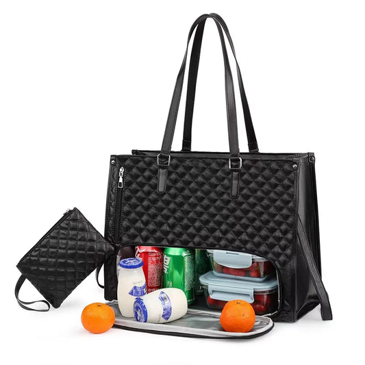 Smart Tote: Laptop + Lunch Bag in One
